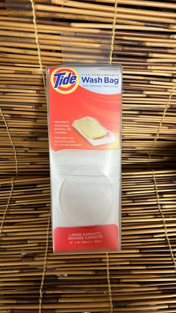 Tide High Performance Wash Bag Large Mesh Laundry Lingerie Delicate Bra Care NEW